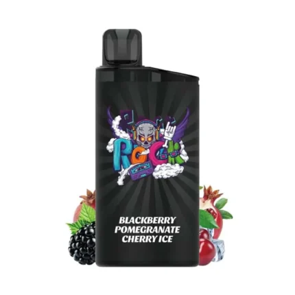 IGET Bar disposable vape with Blackberry Pomegranate Cherry Ice flavour