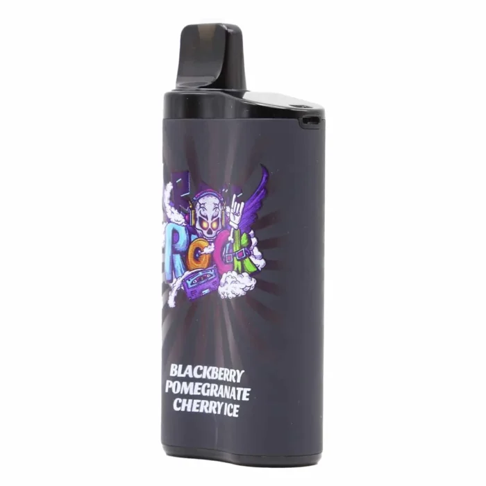 3500 puff IGET Bar vape in Blackberry Pomegranate Cherry Ice blend