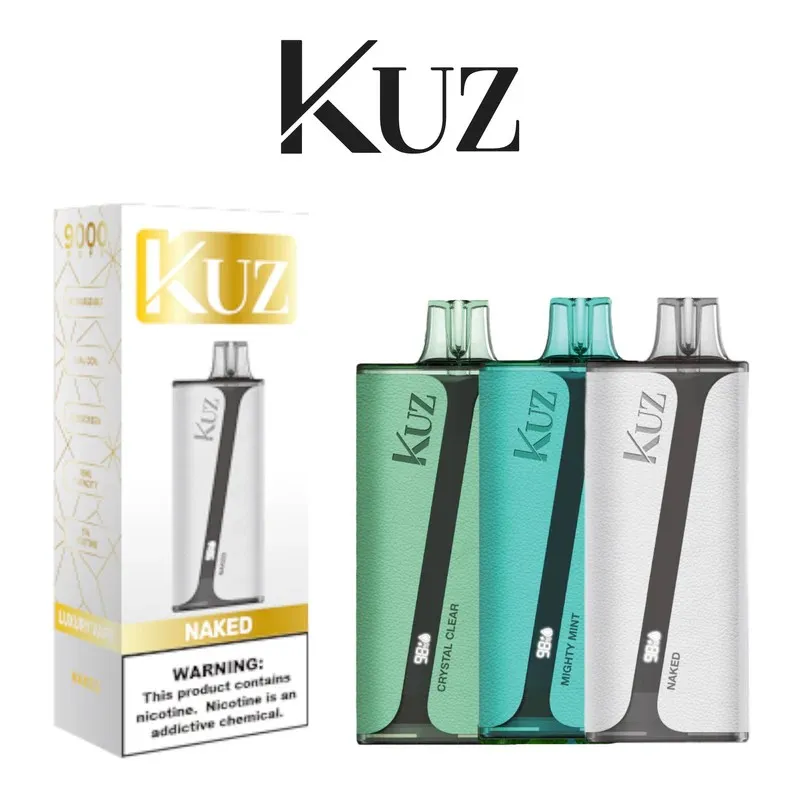 KUZ Vapes device showcasing sleek design and vaping experience
