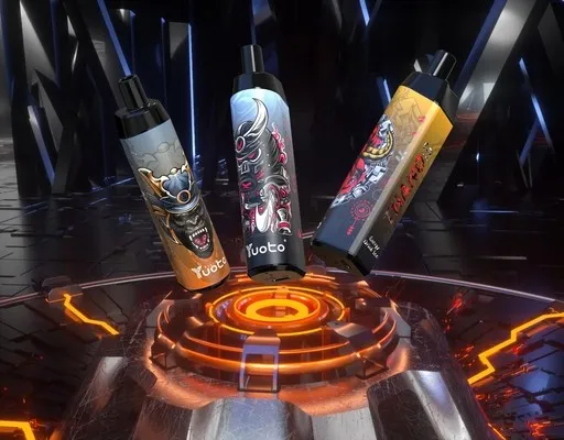 Refillable vape kits, e-liquids, and accessories from OzonVape Supervapestore arranged on a table