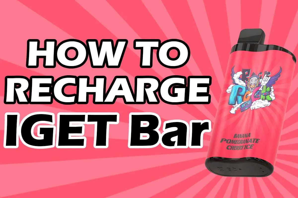 How to safely recharge your iGet Bar vape device